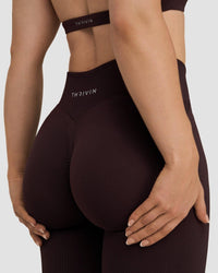 Elevate™ Sculpting Mid V-Waist Flare Leggings | Coffee