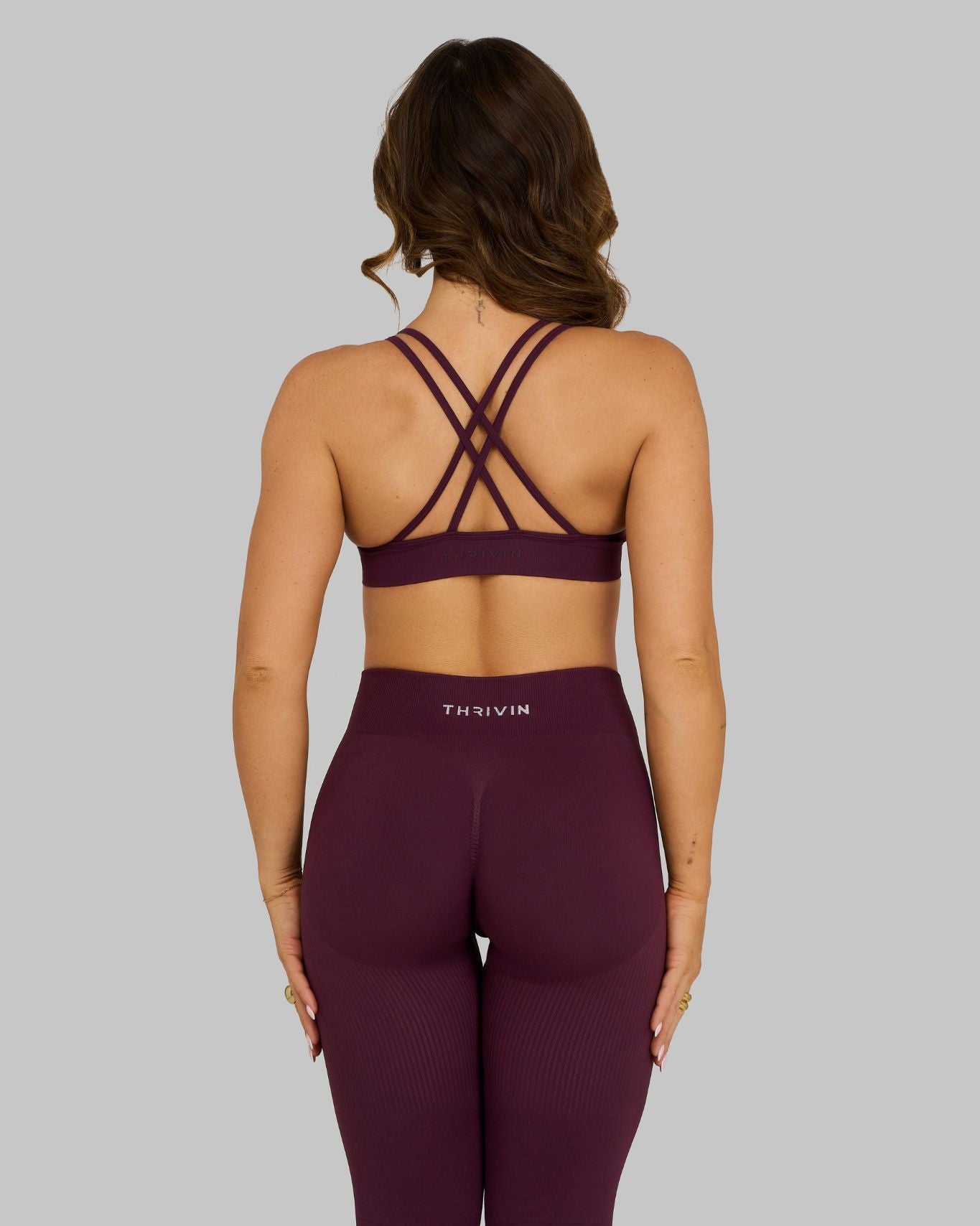 Elevate™ Sculpting Seamless High Apex Bra | Winter Plum