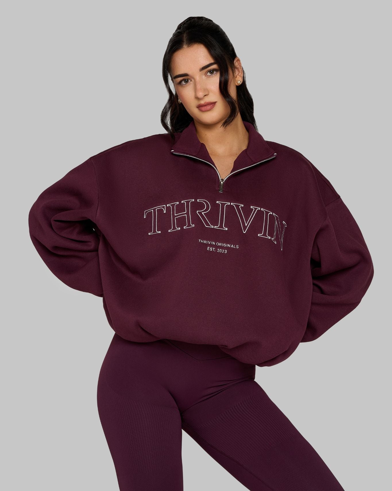 Bliss is 179cm and wears a size XS.