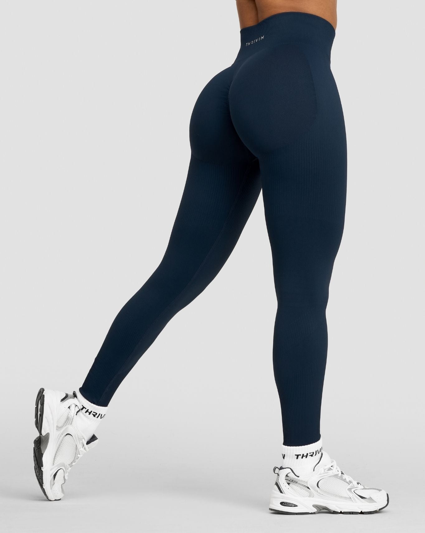 Elevate™ Sculpting High Waist Scrunch Leggings | Midnight Navy