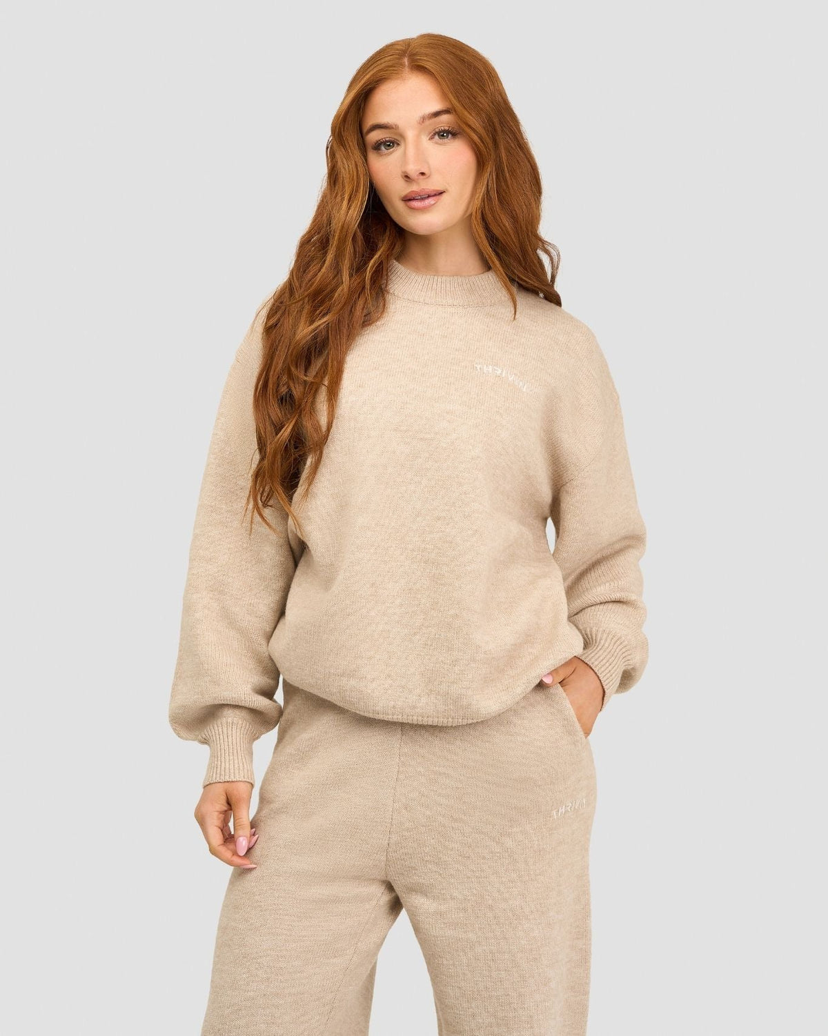Essential Knitted Sweater | Oat
