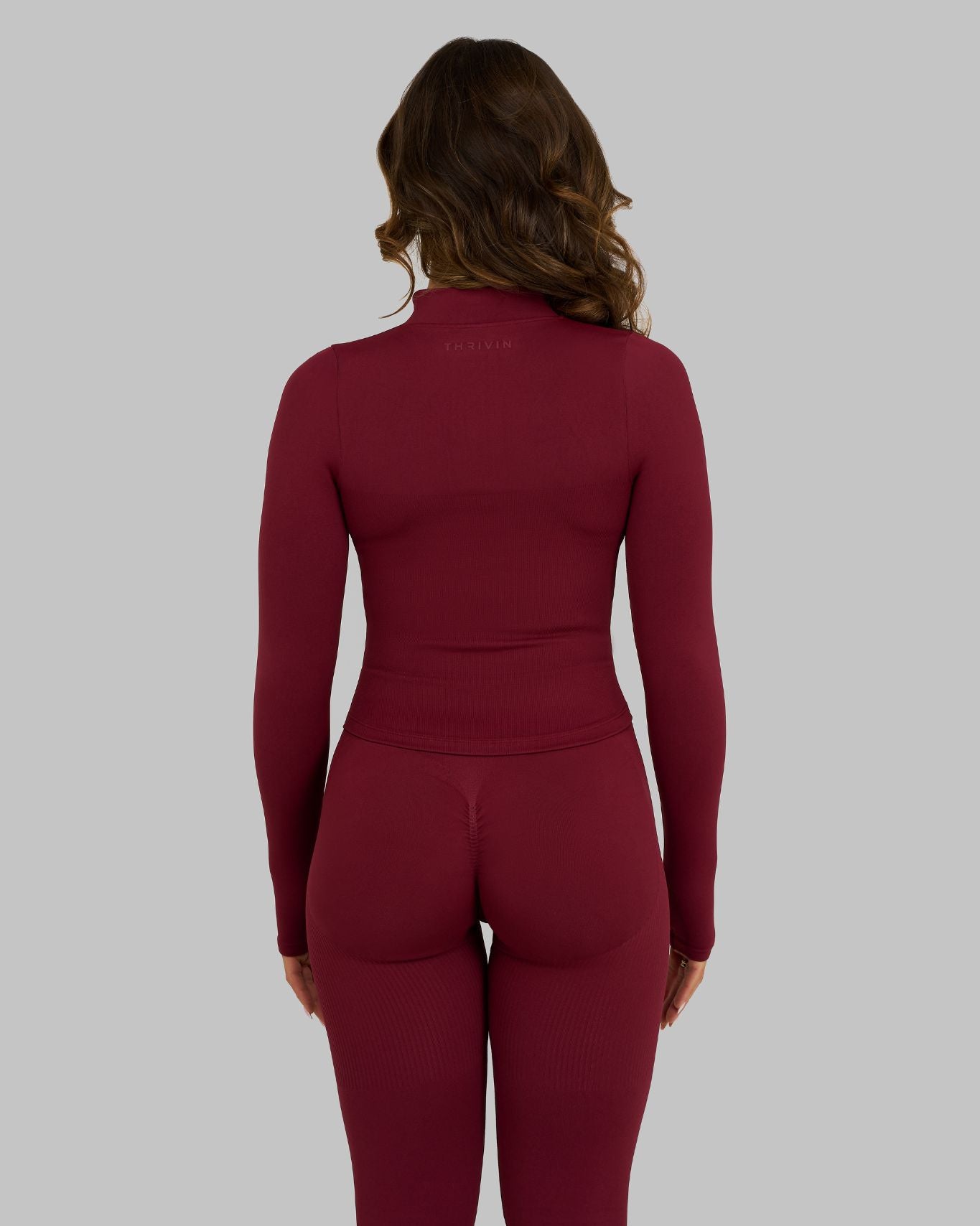 Elevate™ Sculpting Seamless Jacket | Fine Wine