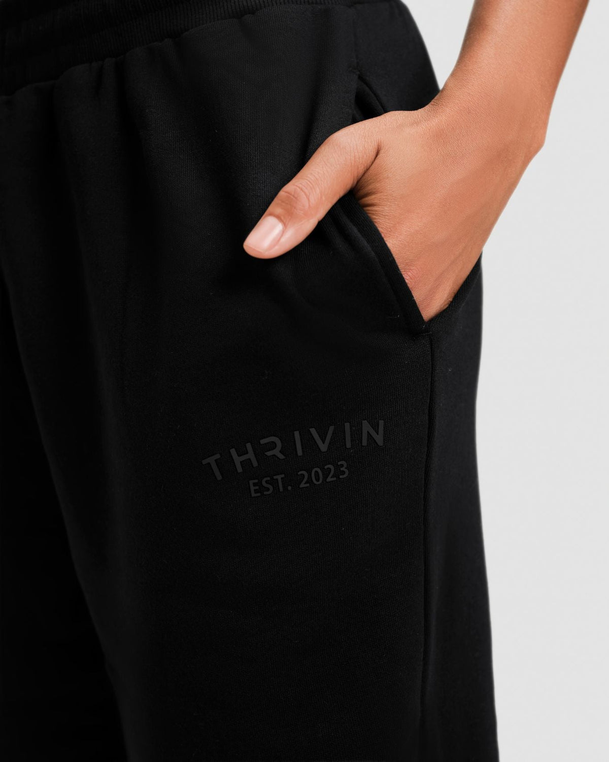 Original Straight Leg Jogger | Night Black