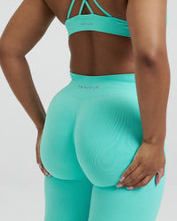 Elevate™ Sculpting Mid Waist Scrunch Leggings | Clear Tides
