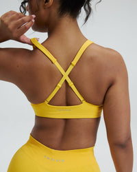 Elevate™ Sculpting Medium Impact Multiway Bra | Banana