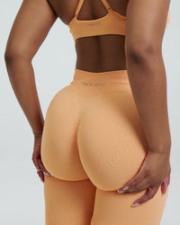 Elevate™ Sculpting Mid Waist Scrunch Leggings | Melon