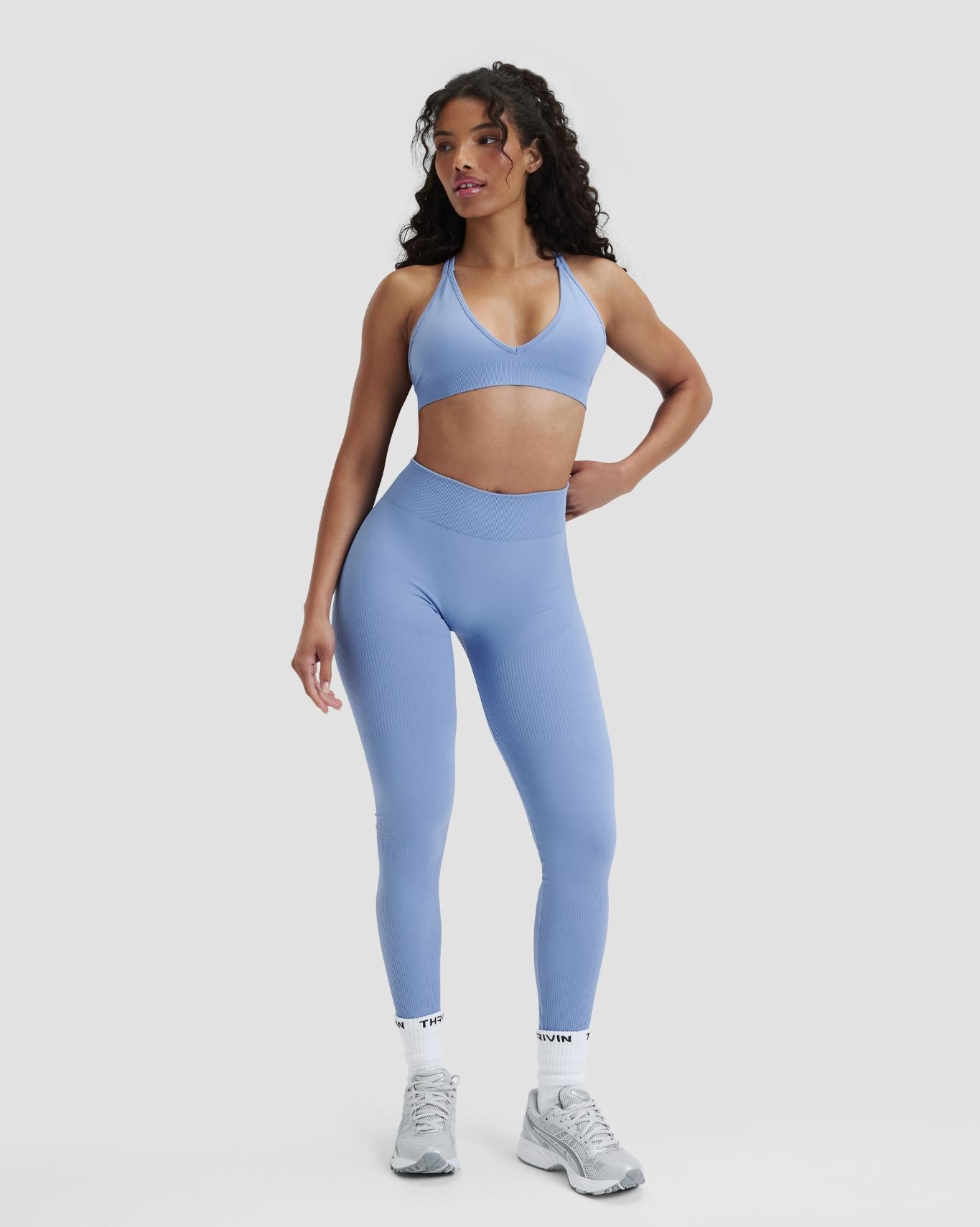 Elevate™ Sculpting Mid Waist Scrunch Leggings | Endless Sky