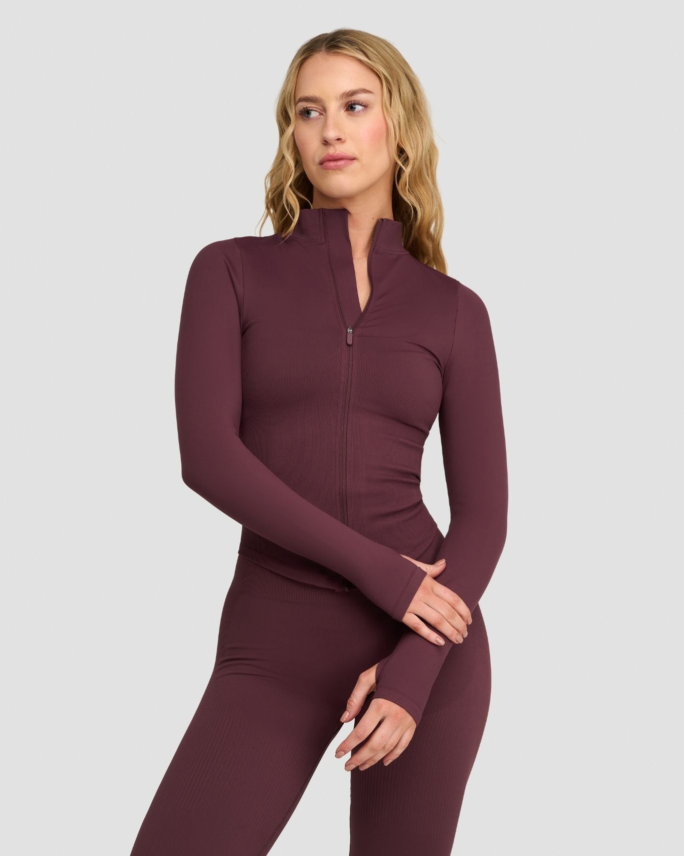 Elevate™ Sculpting Seamless Jacket | Dark Mauve