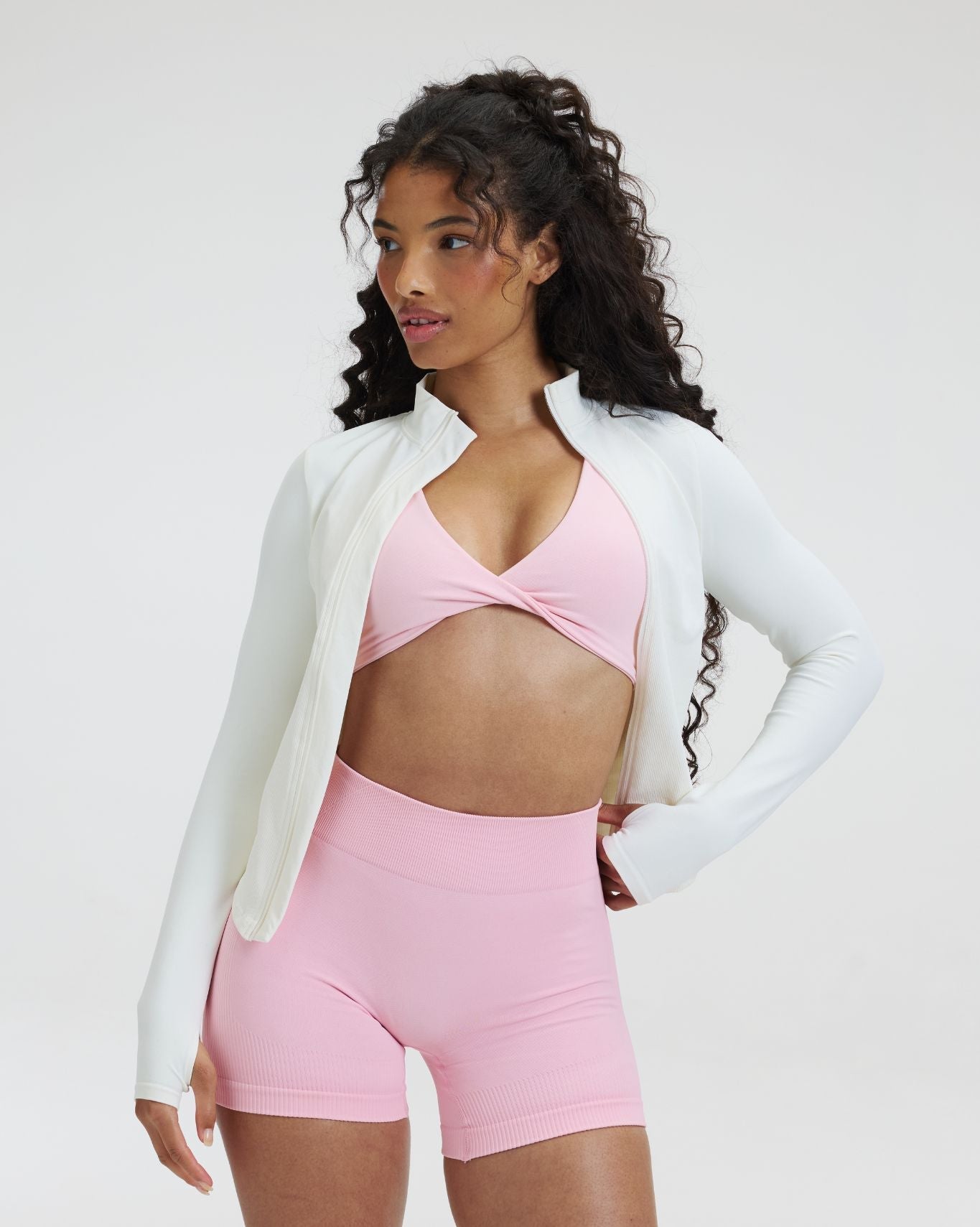 Elevate™ Sculpting Seamless Jacket | Cream