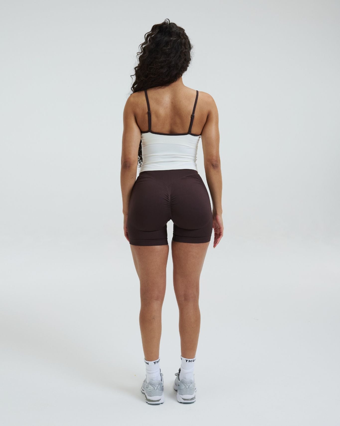 Elevate™ Outline Cross Back Tank Top | Cream
