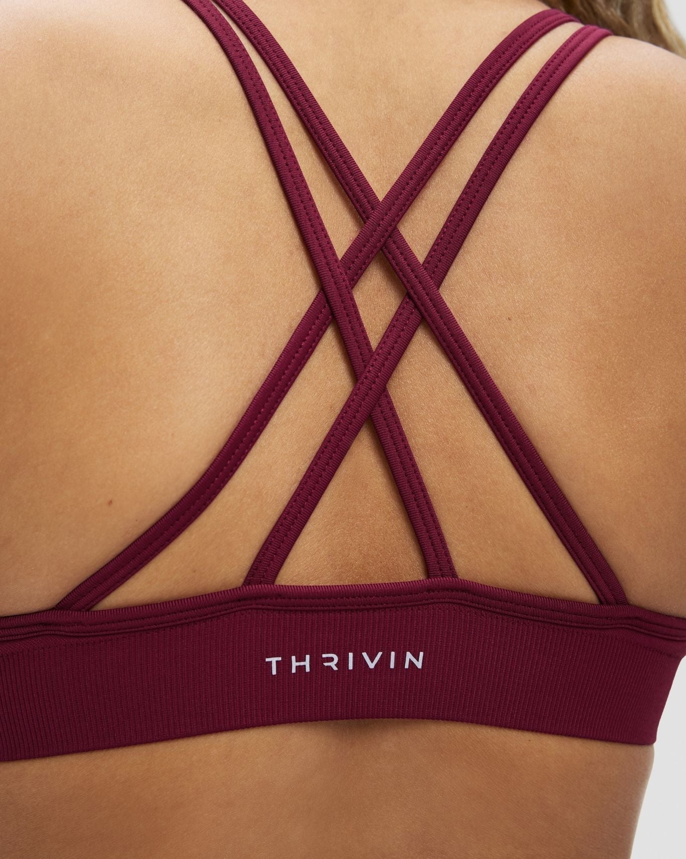 Elevate™ Sculpting Seamless High Apex Bra | Cherry Berry