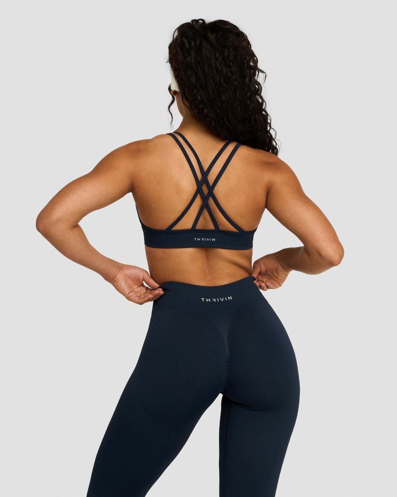 Elevate™ Sculpting Seamless High Apex Bra | Midnight Navy