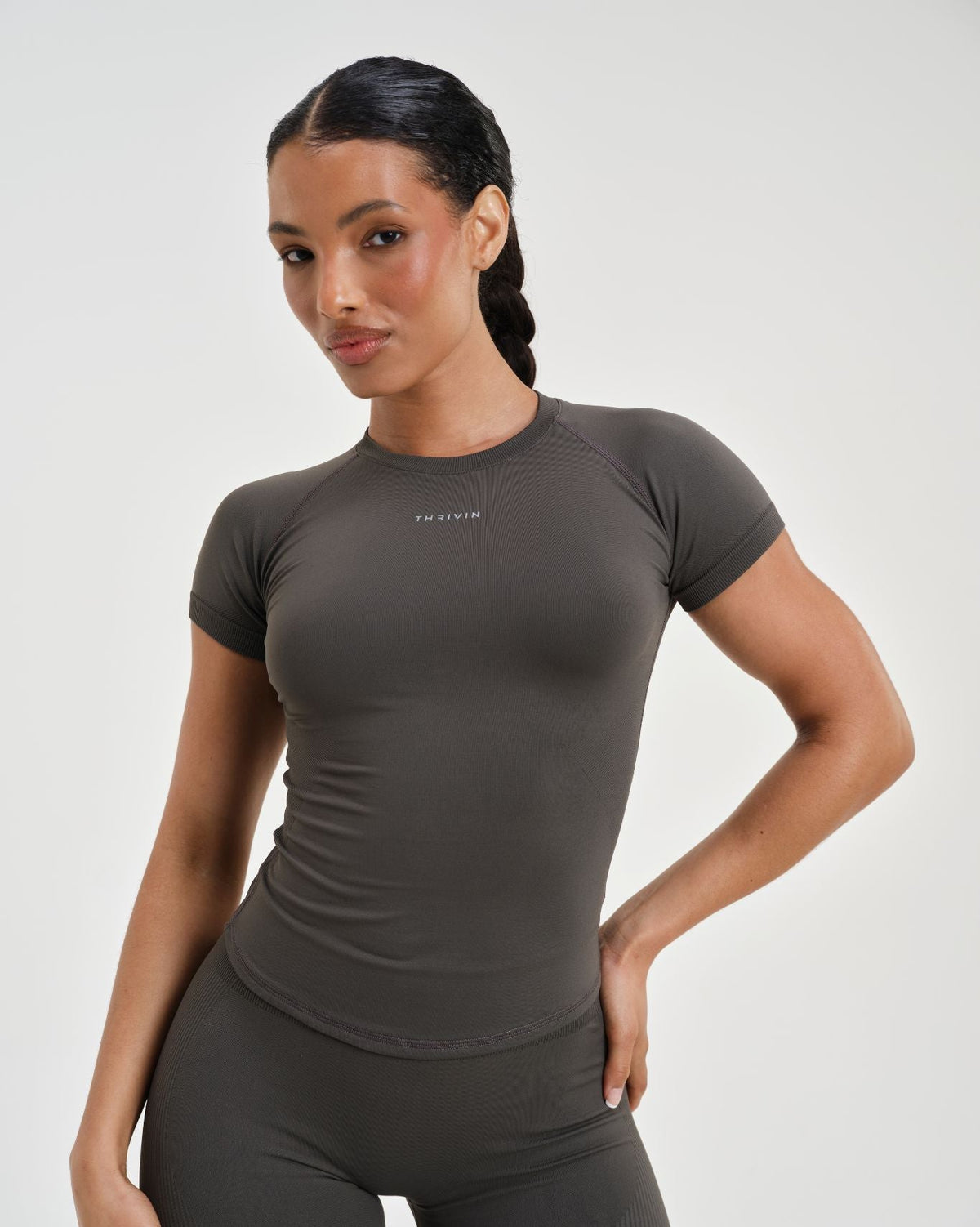 Elevate™ Compression T-Shirt | Olive Green