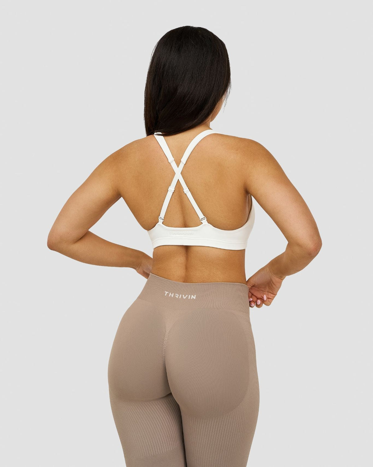 Elevate™ Sculpting Medium Impact Multiway Bra | White