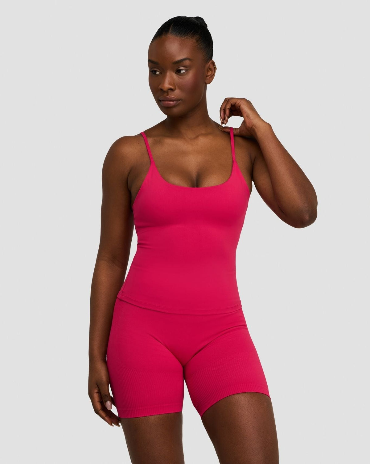 Elevate™ Sculpting Seamless Scoop Neck Cami | Strawberry