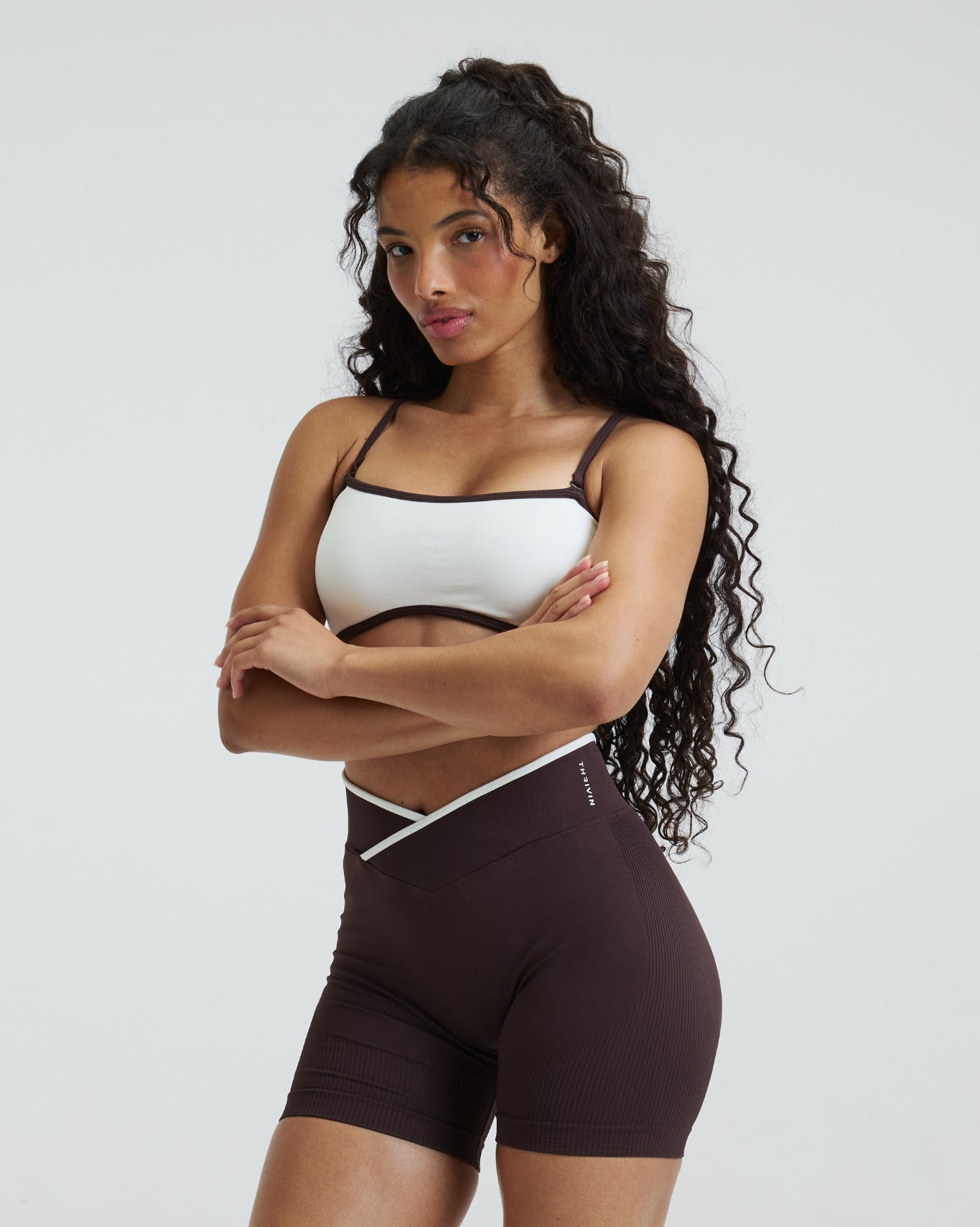 Elevate™ Outline Bandeau Bra | Cream