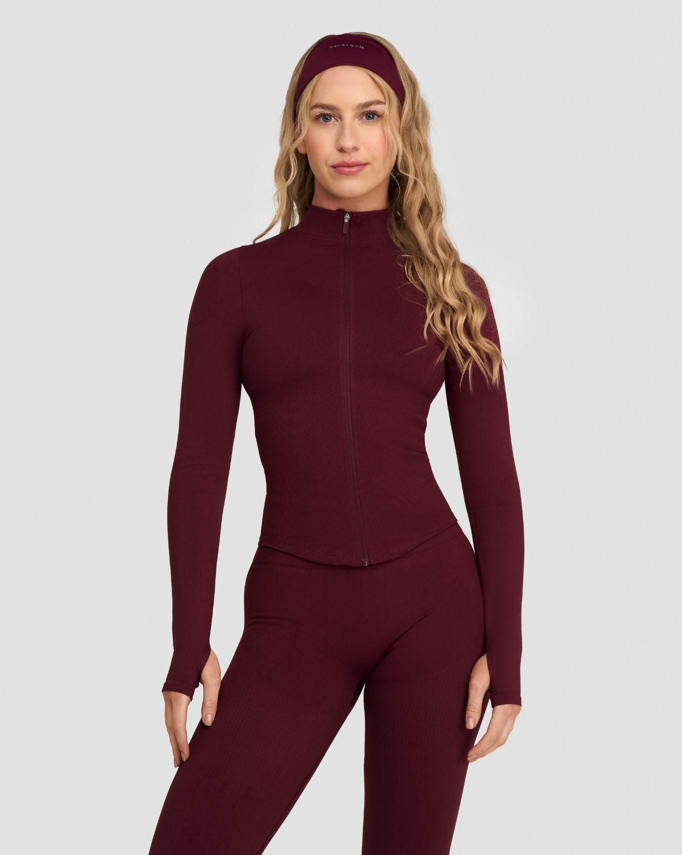 Elevate™ Sculpting Seamless Jacket | Merlot