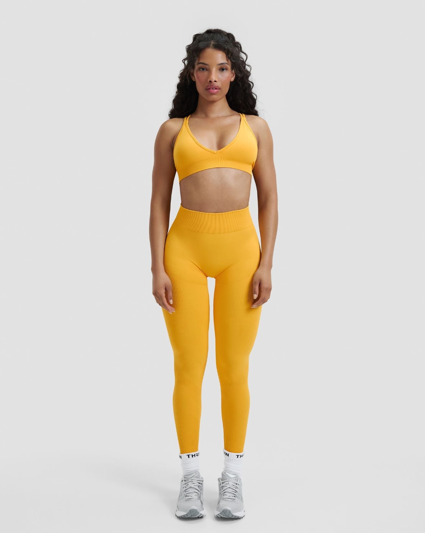 Elevate™ Sculpting Mid Waist Scrunch Leggings | Banana