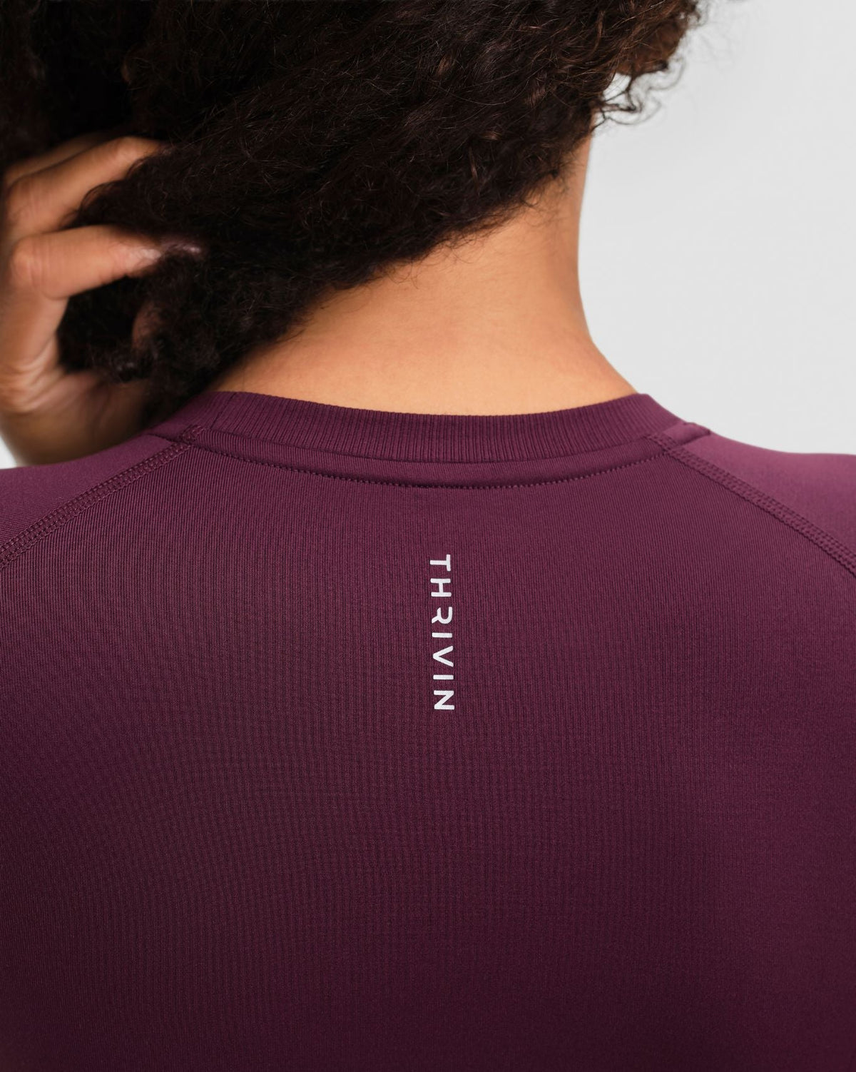 Elevate™ Compression T-Shirt | Winter Plum