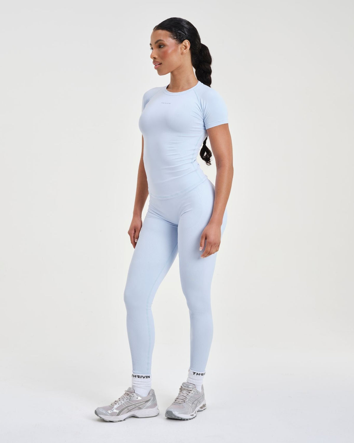 Elevate™ Compression T-Shirt | Ice Blue