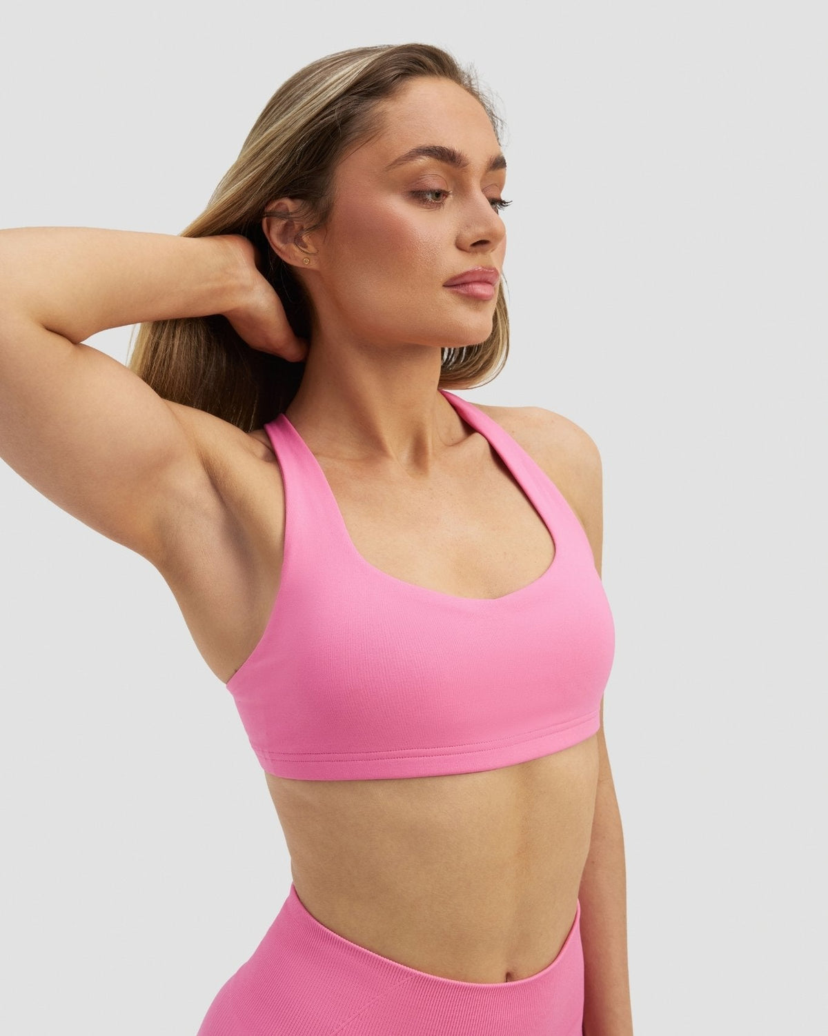 Elevate™ Sculpting Medium Impact Multiway Bra | Bubble Pink