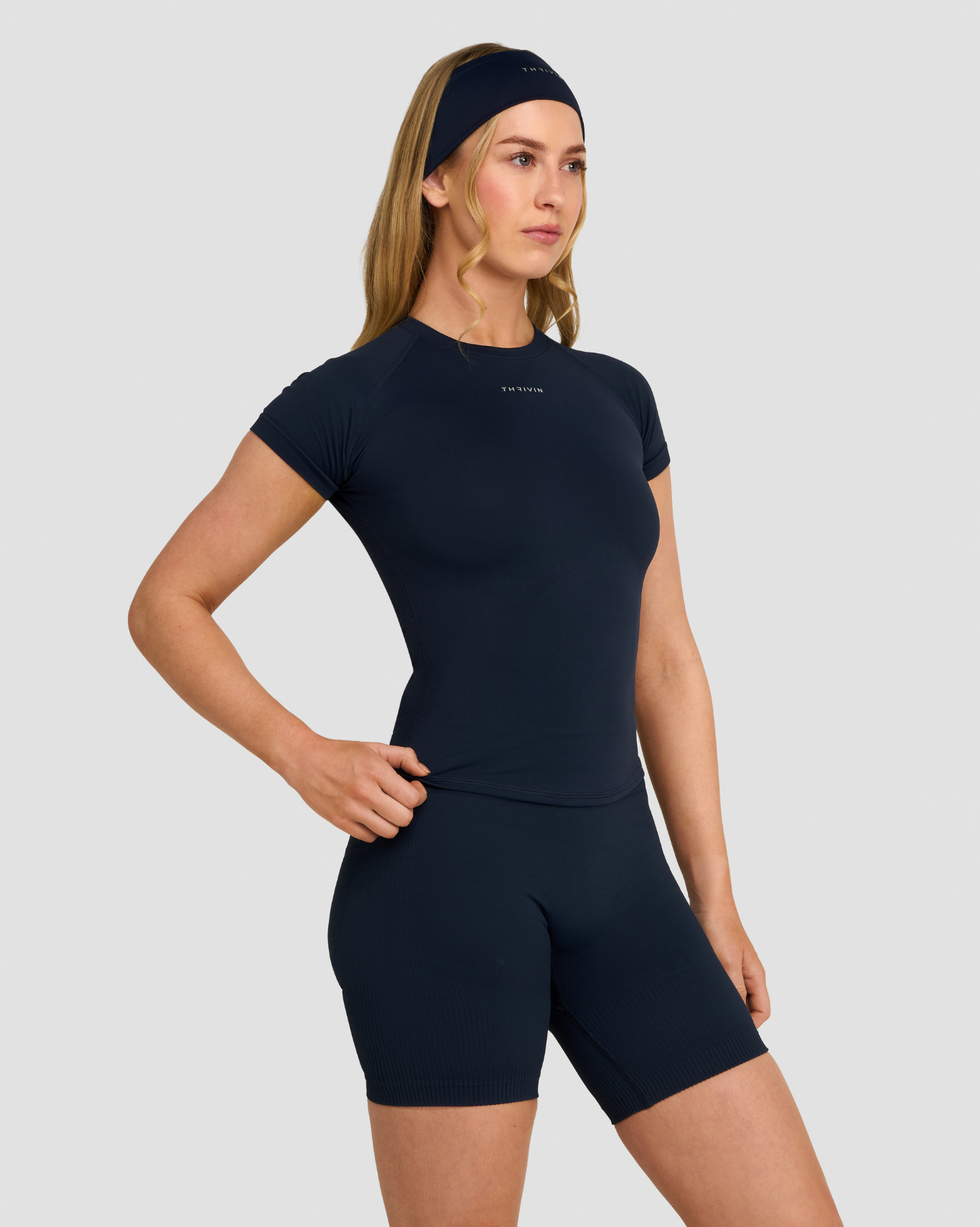 Elevate™ Compression T-Shirt | Midnight Navy