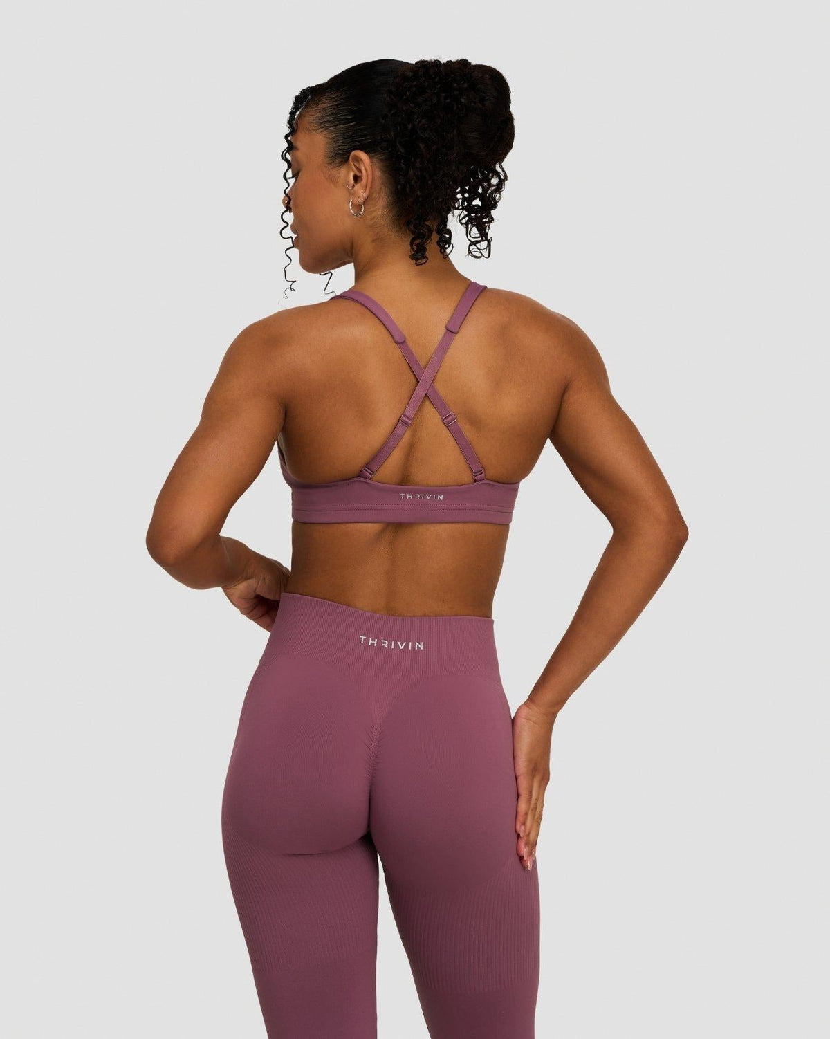 Elevate™ Sculpting Medium Impact Multiway Bra | Orchid Mauve