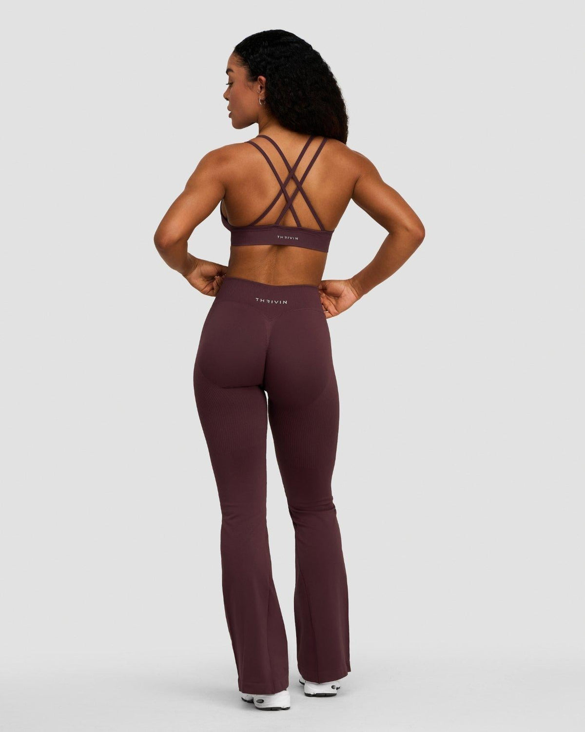 Elevate™ Sculpting Seamless High Apex Bra | Dark Mauve