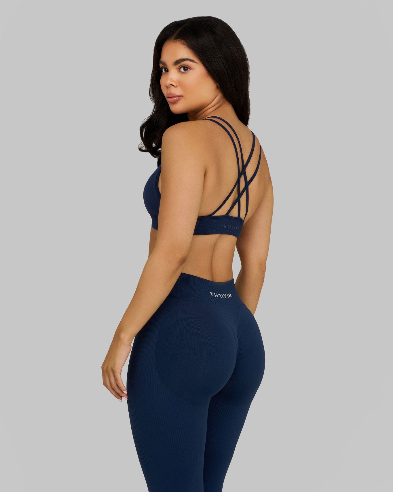 Elevate™ Sculpting Seamless High Apex Bra | Midnight Navy