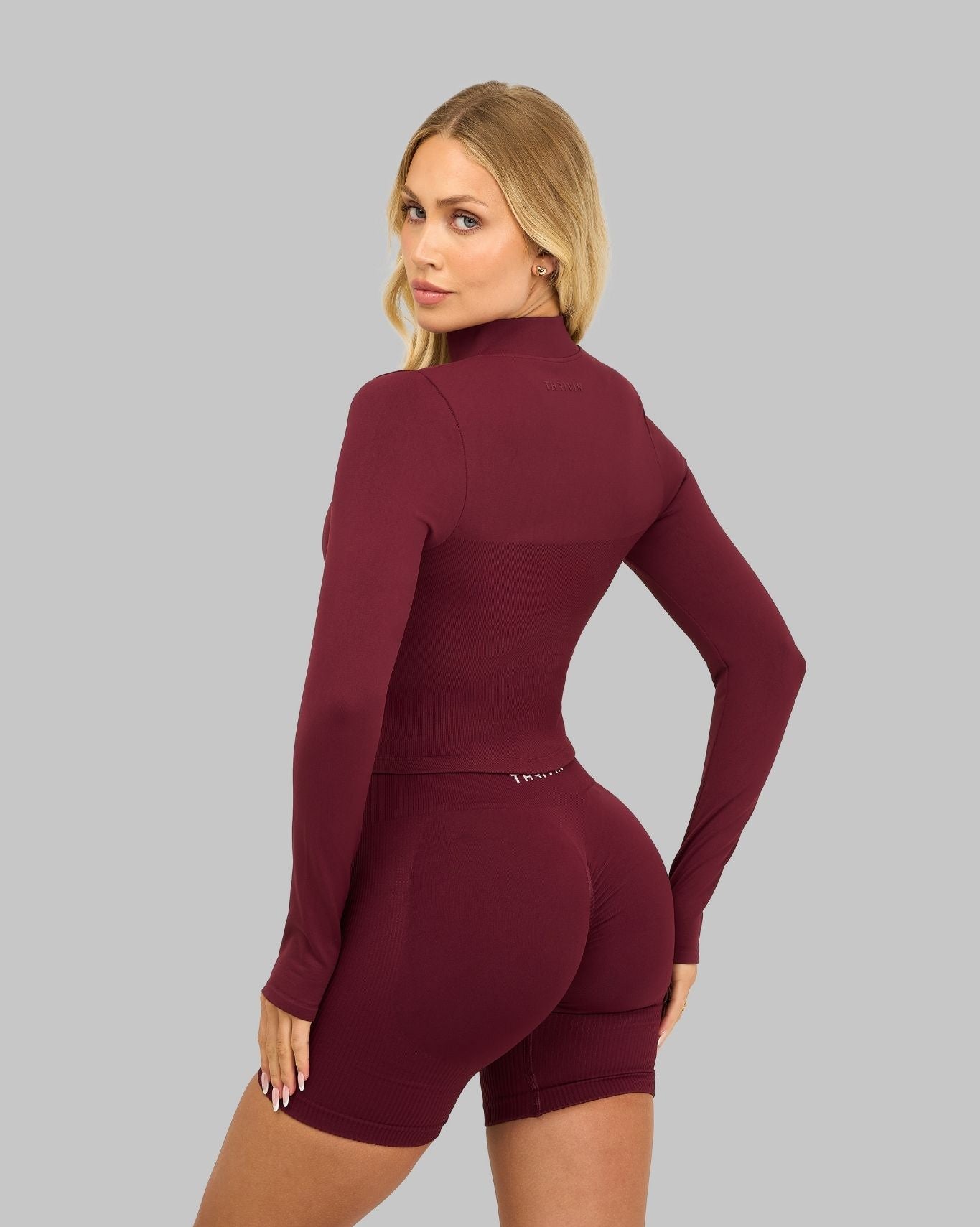 Elevate™ Sculpting Seamless Jacket | Cranberry