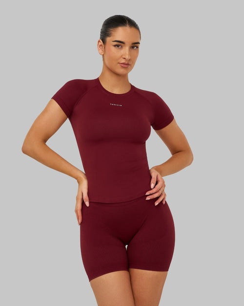 Elevate™ Compression T-Shirt | Fine Wine