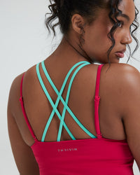 Elevate™ Sculpting Seamless Scoop Neck Cami | Strawberry