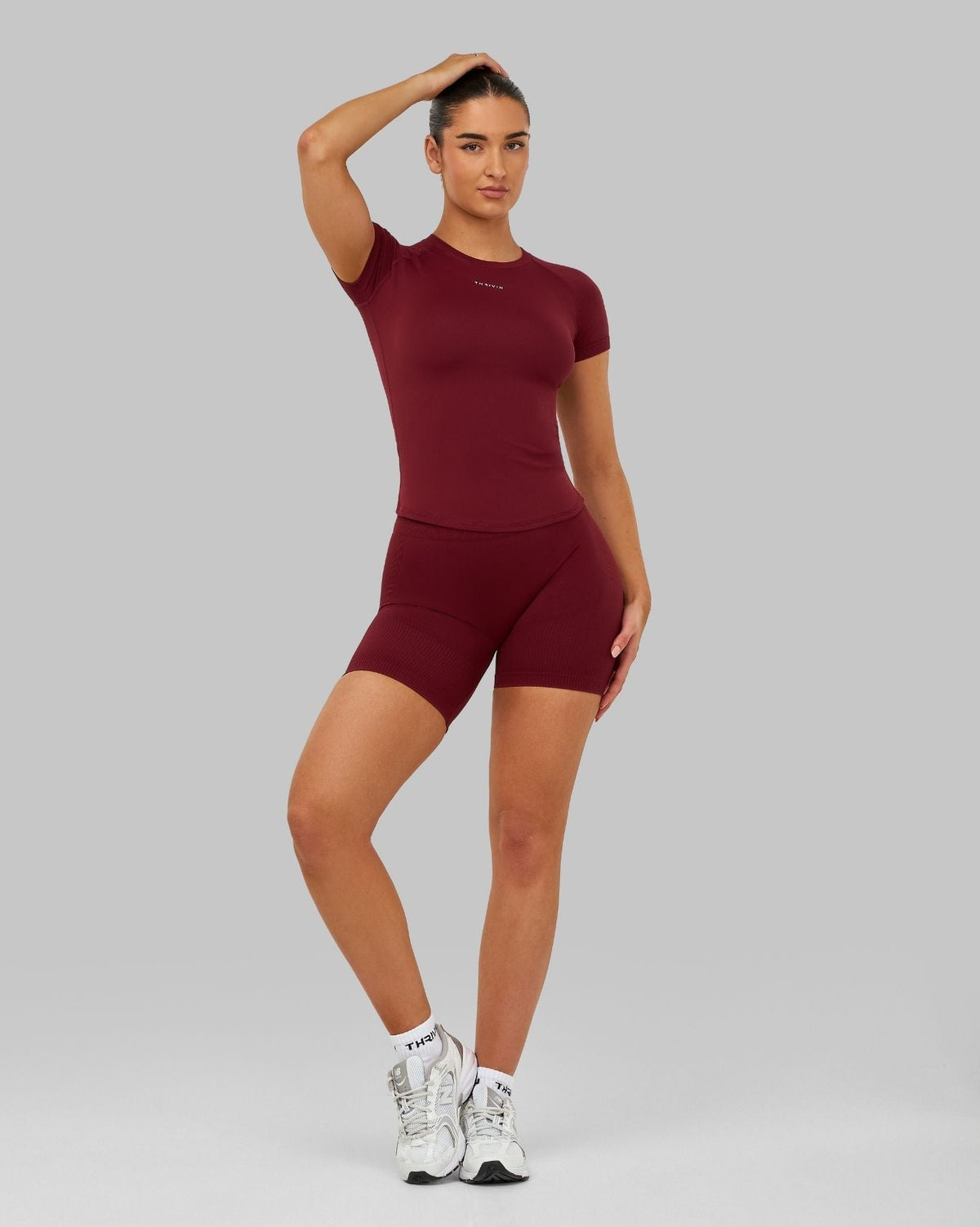 Elevate™ Compression T-Shirt | Fine Wine