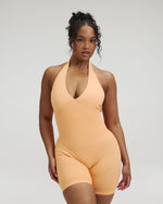 Elevate™ Sculpting Halterneck All In One | Melon