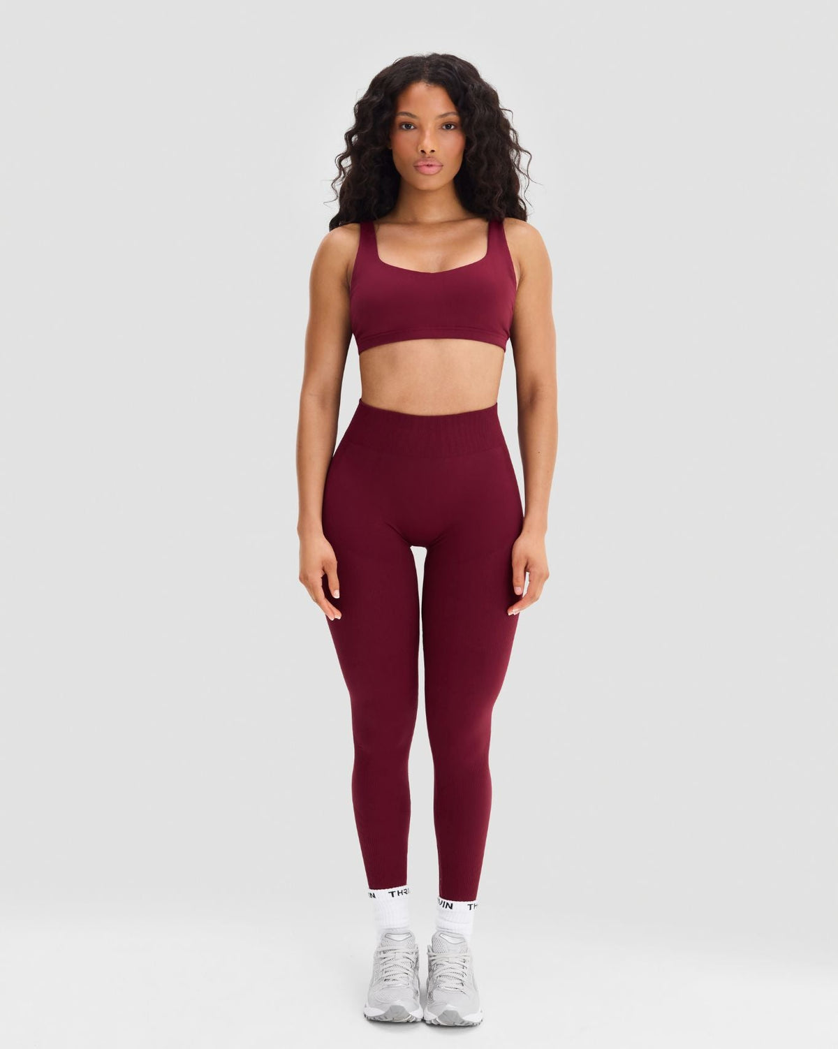 Elevate™ Sculpting Mid Waist Scrunch Leggings | Fine Wine