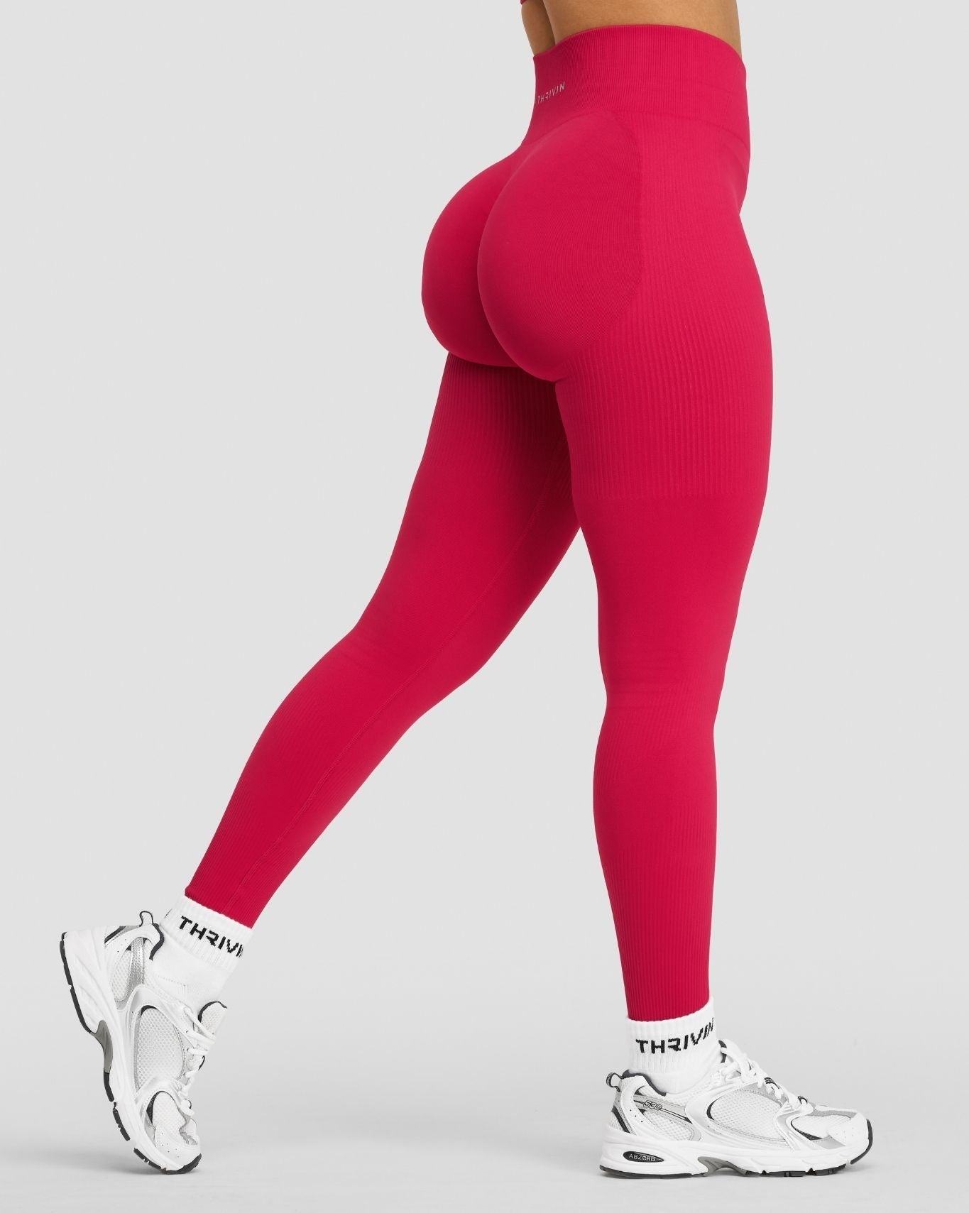 Elevate™ Sculpting High Waist Scrunch Leggings | Strawberry