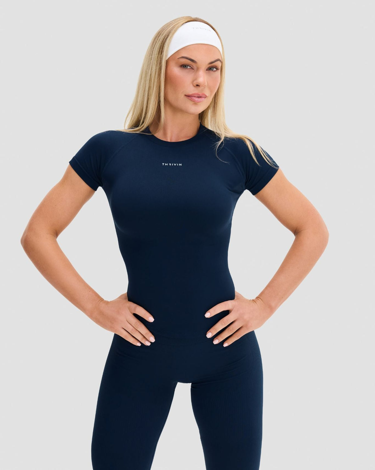 Elevate™ Compression T-Shirt | Midnight Navy