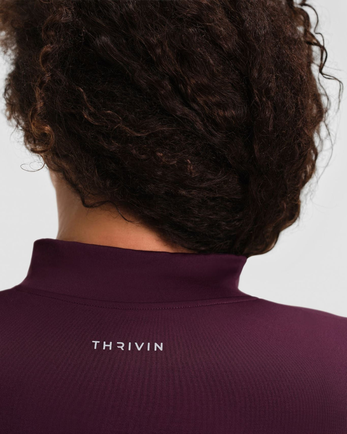 Elevate™ Compression Long Sleeve Jacket | Winter Plum