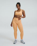 Elevate™ Sculpting Mid Waist Scrunch Leggings | Melon