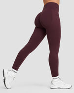 Elevate™ Sculpting High Waist Scrunch Leggings | Dark Mauve