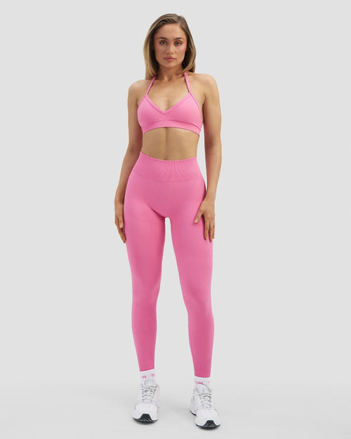 Elevate™ Sculpting High Waist Scrunch Leggings | Bubble Pink