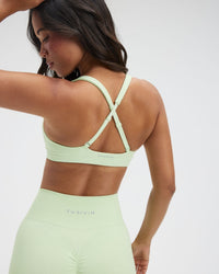 Elevate™ Sculpting Medium Impact Multiway Bra | Pistachio Green