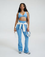 Elevate™ Sculpting High Waist Flare Leggings | Endless Sky