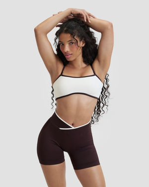 Elevate™ Outline Bandeau Bra | Cream