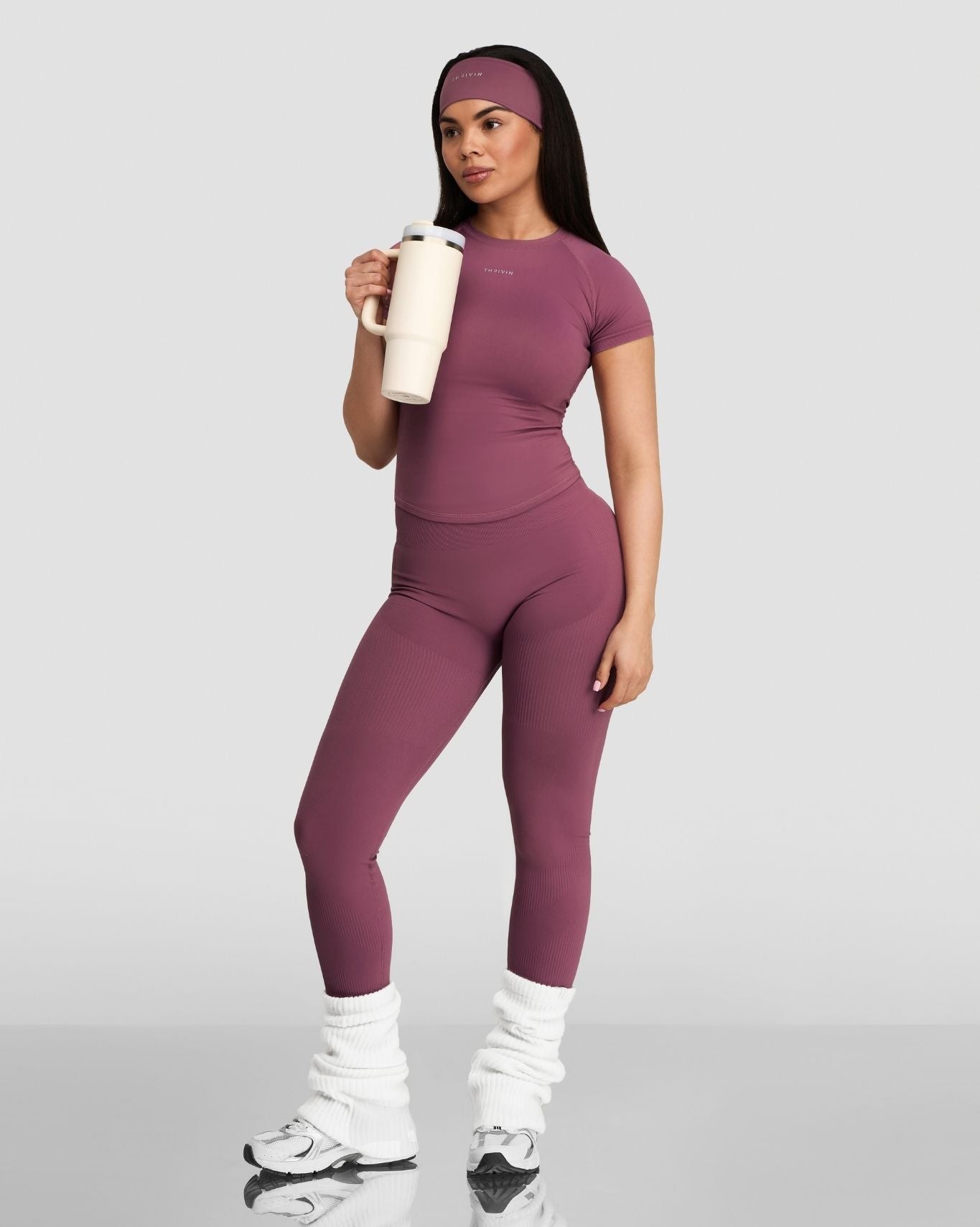 Elevate™ Compression T-Shirt | Orchid Mauve