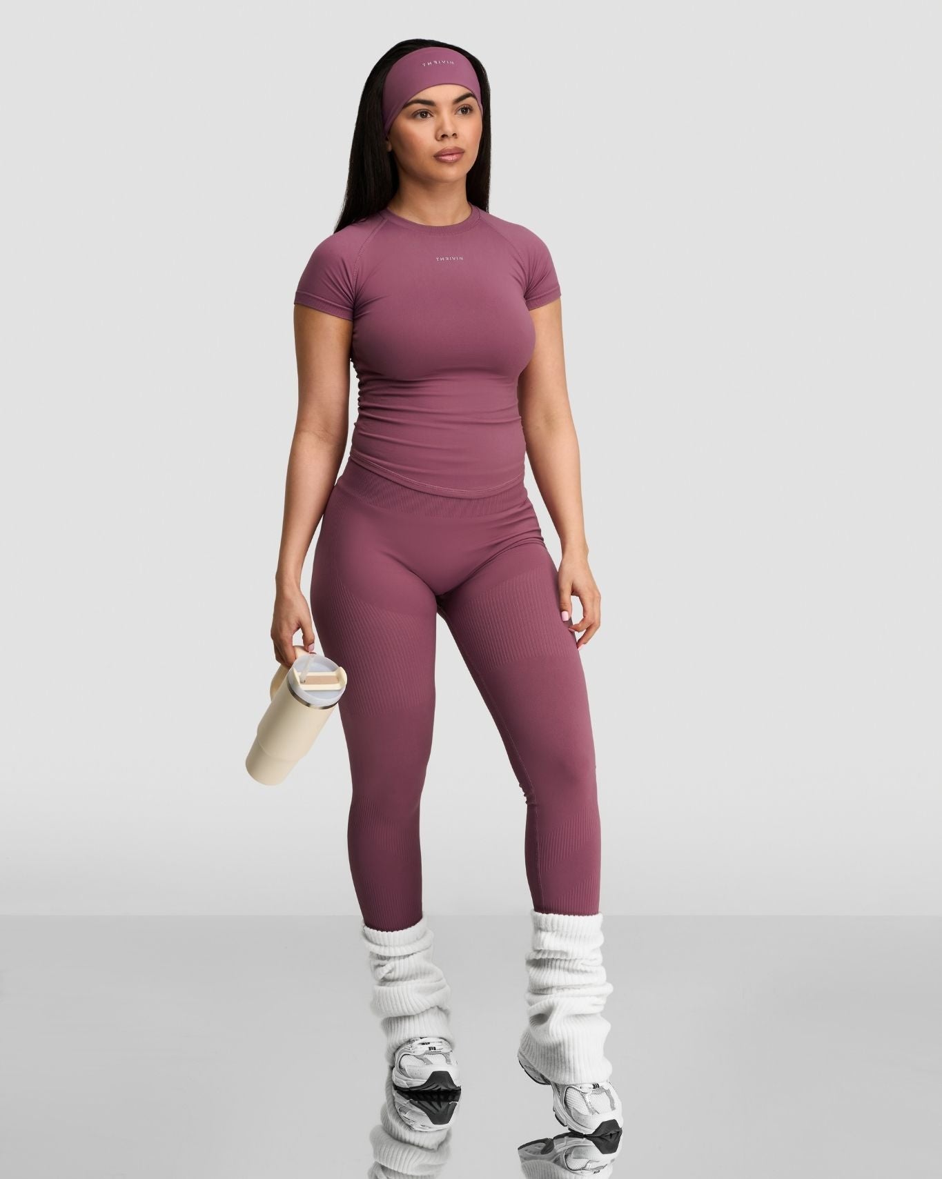 Elevate™ Compression T-Shirt | Orchid Mauve