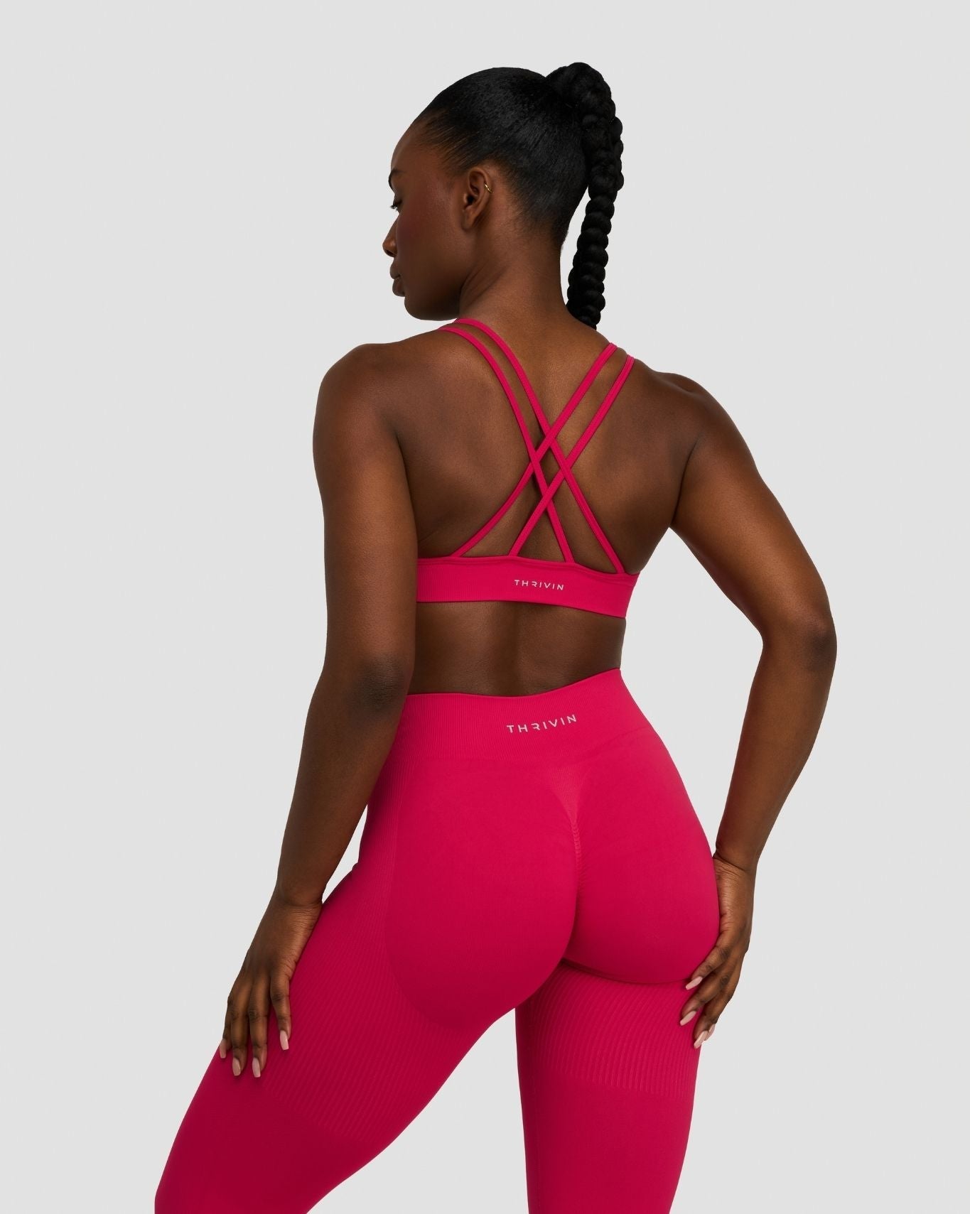 Elevate™ Sculpting Seamless High Apex Bra | Strawberry