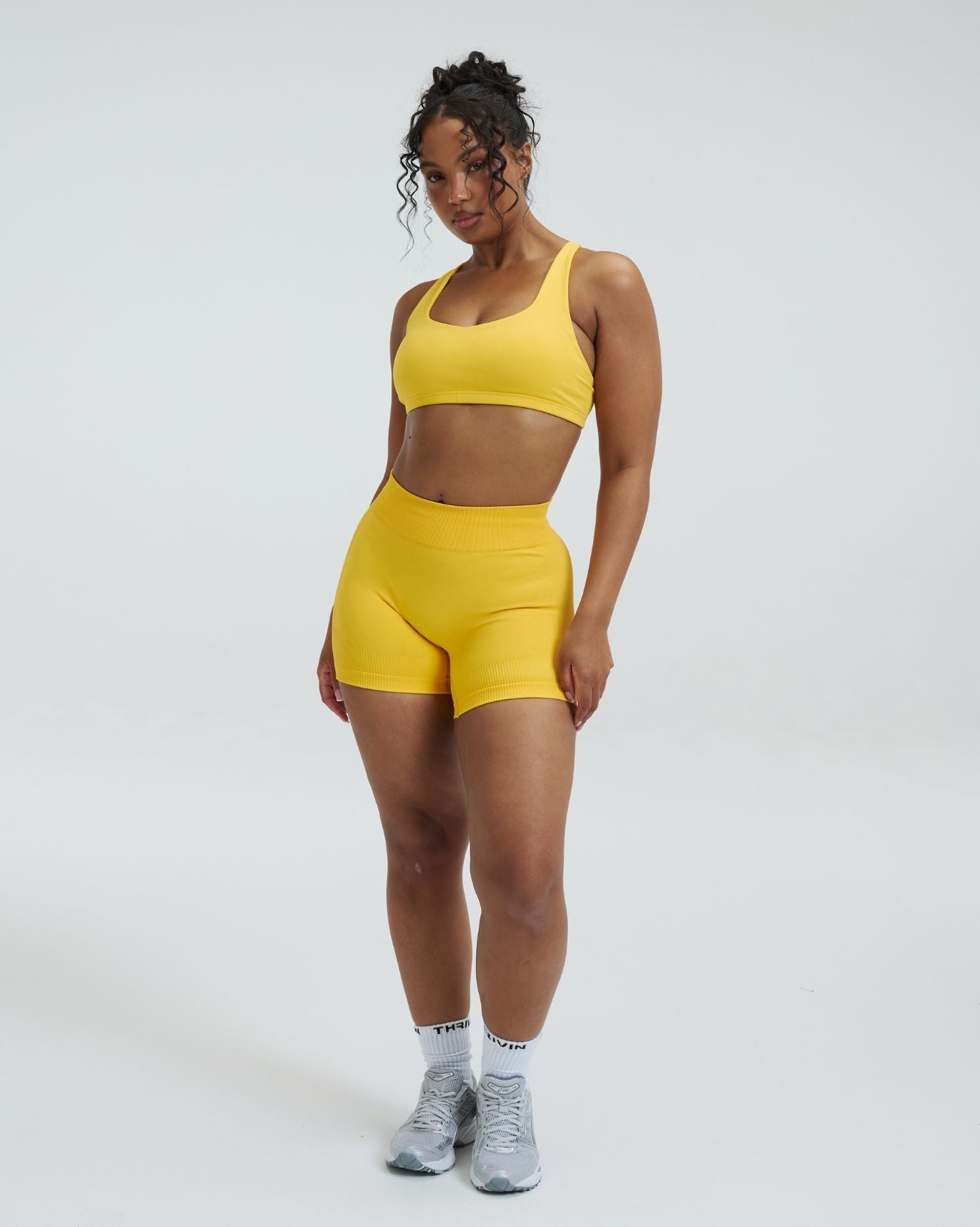 Elevate™ Sculpting Medium Impact Multiway Bra | Banana