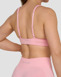 Elevate™ Sculpting Medium Impact Multiway Bra | Cotton Pink