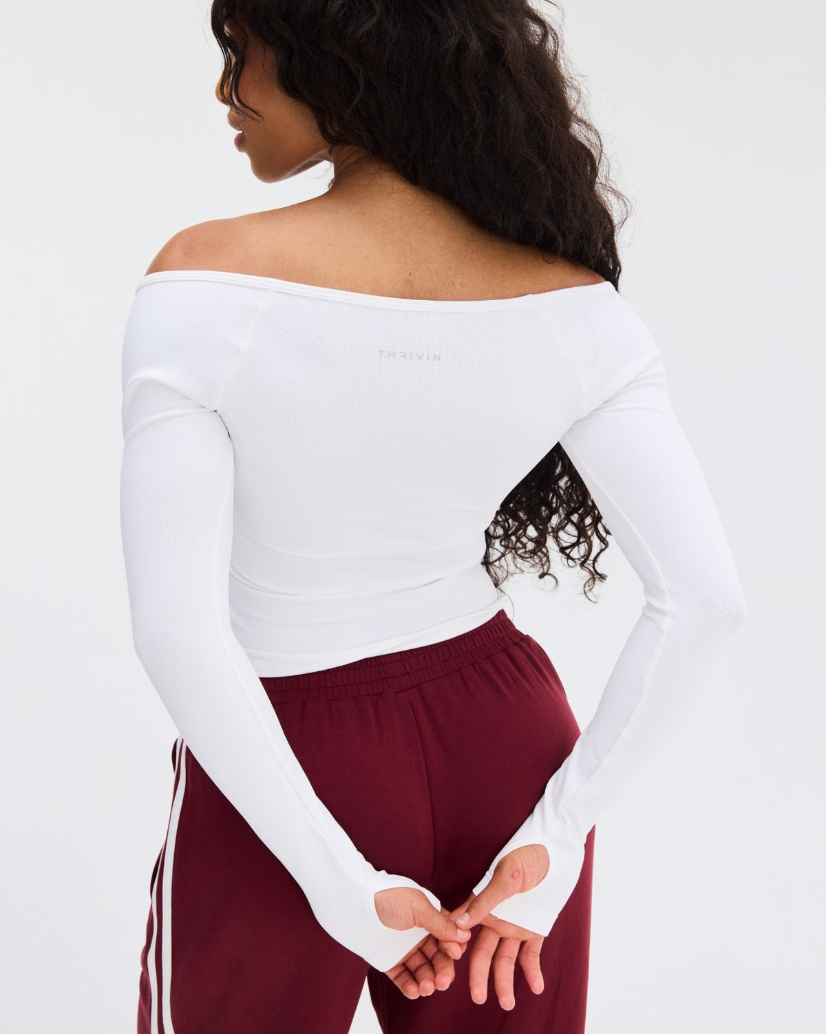 Elevate™ Sculpting Seamless V-Neck Top | White